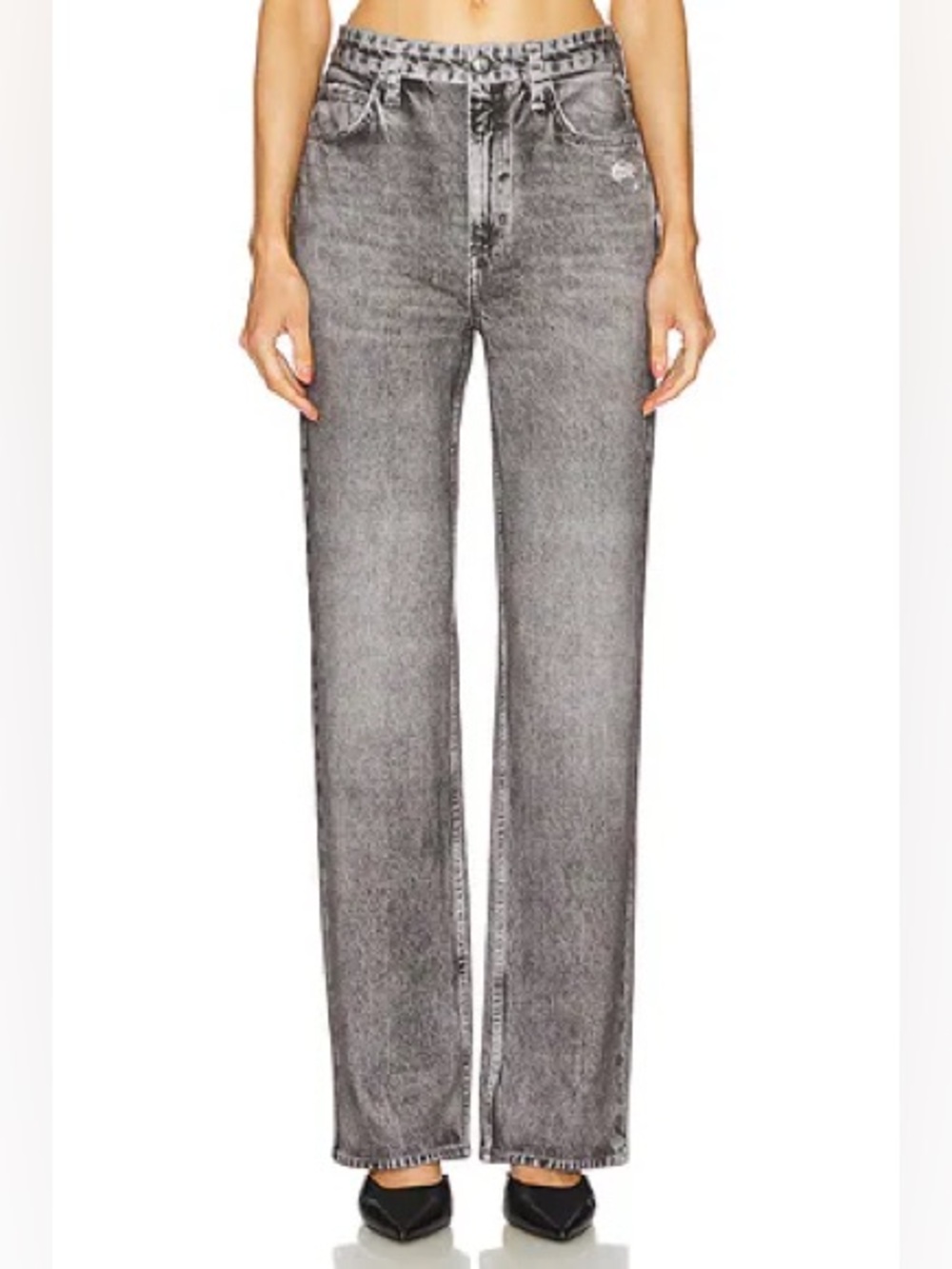 RAG & BONE HIGH RISE ANKLE RELAXED STRAIGHT PANTS******SIZE: 25